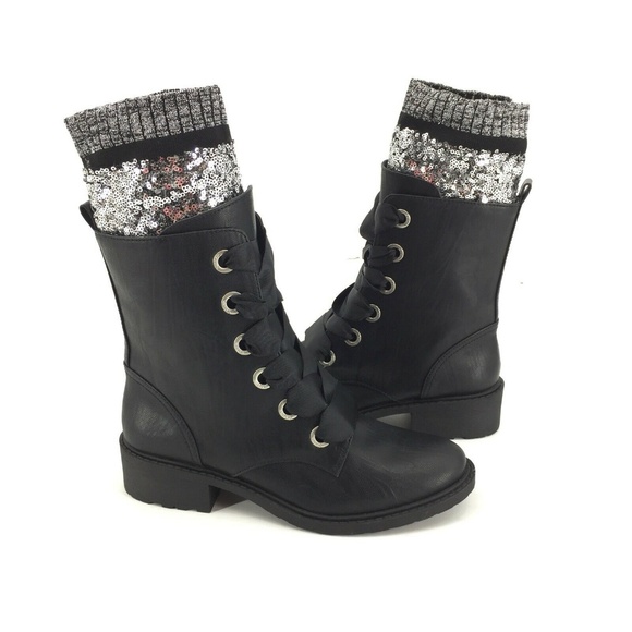 Circus Sam Edelman Dearborn Combat Boot Sz 6 - Picture 2 of 8